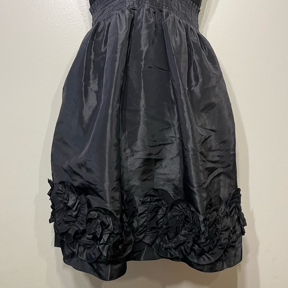 Max and Cleo Cocktail Party Dress Black Fit & Flare Sleeveless Mini Size 2 - Picture 5 of 10